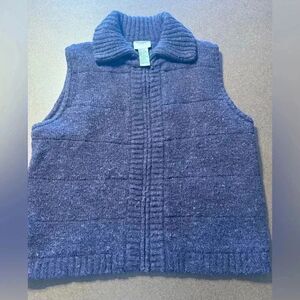Monterey By Koret Vest | Purple | Size Medium | Made in Macau